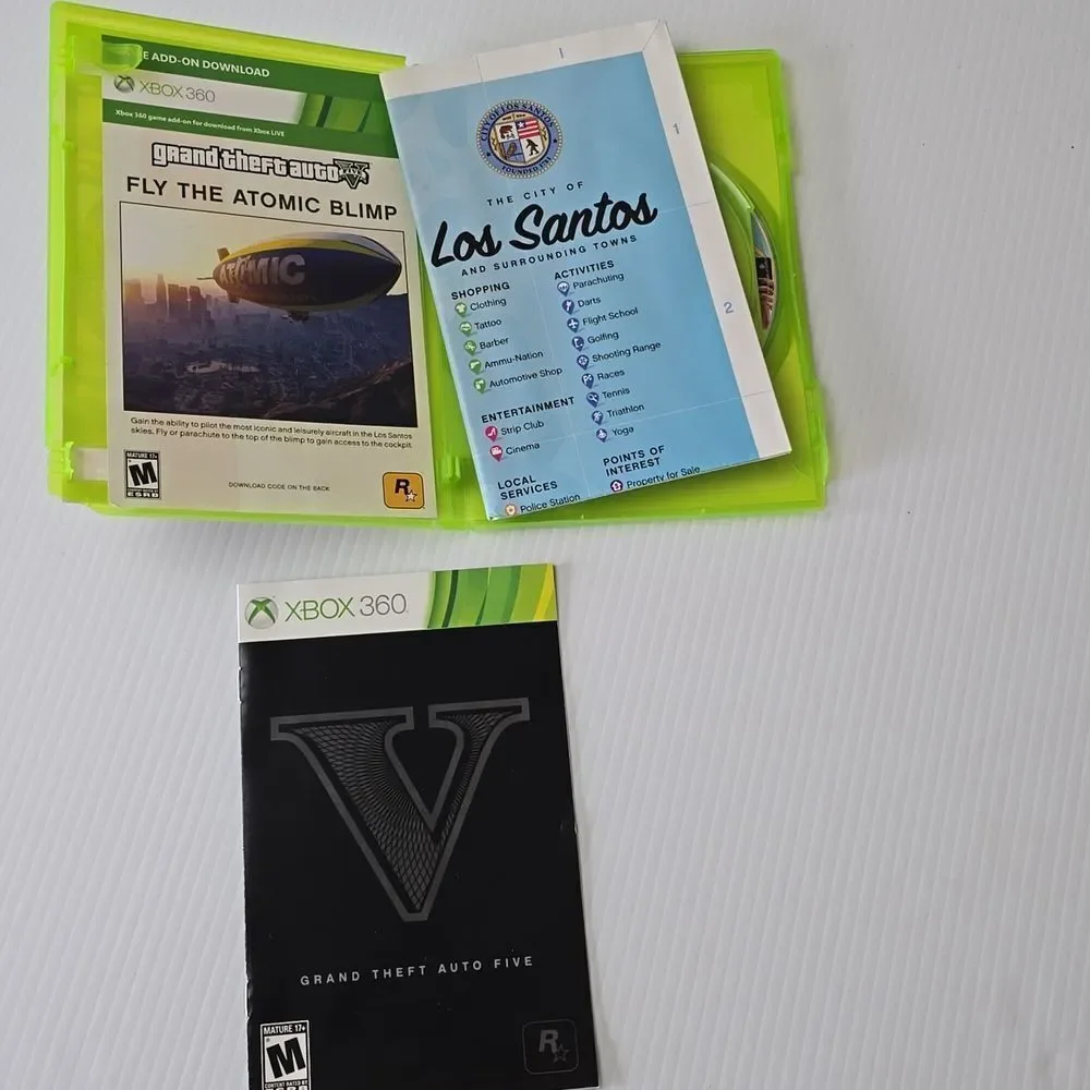 Xbox 360 game Grand Theft Auto V